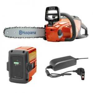 Husqvarna 14 Inch 120i Cordless Battery Powered Chainsaw (Battery Included),Orange