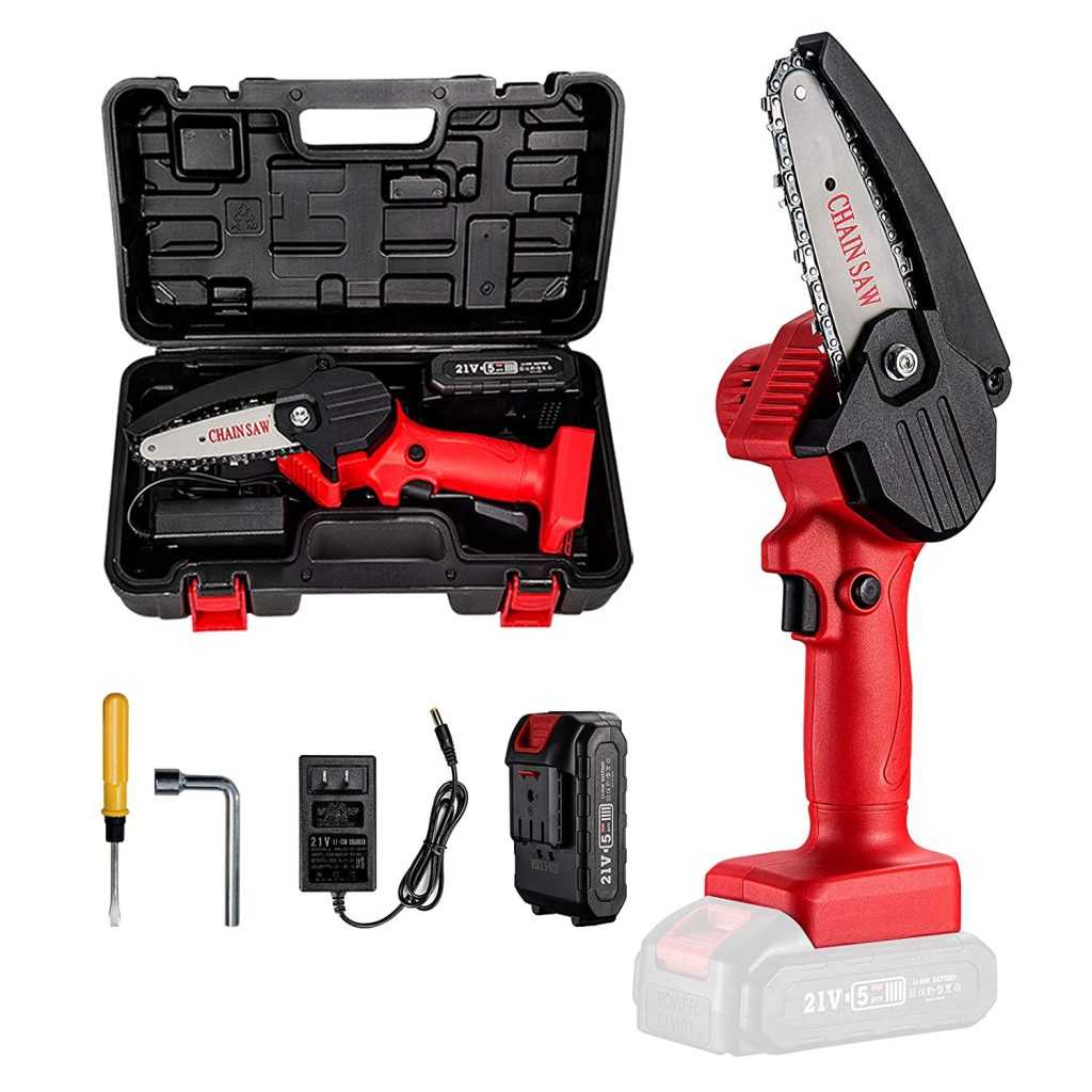 Best Handheld Mini Chainsaw Reviews 2024 Electric Chainsaw World
